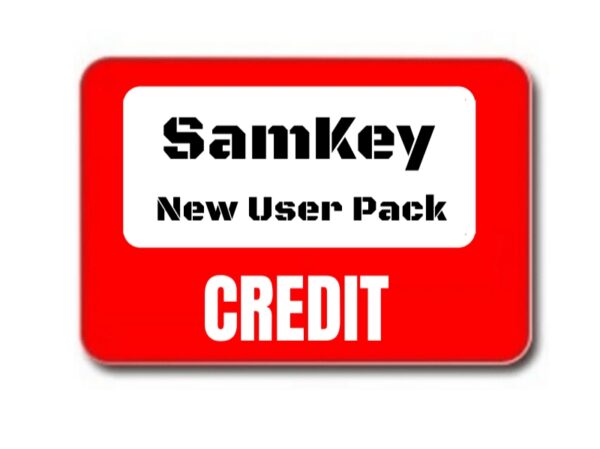 SamKey Create New User (10 Credits Pack)