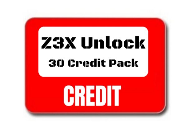 Z3X Unlock (30 Credits Pack)